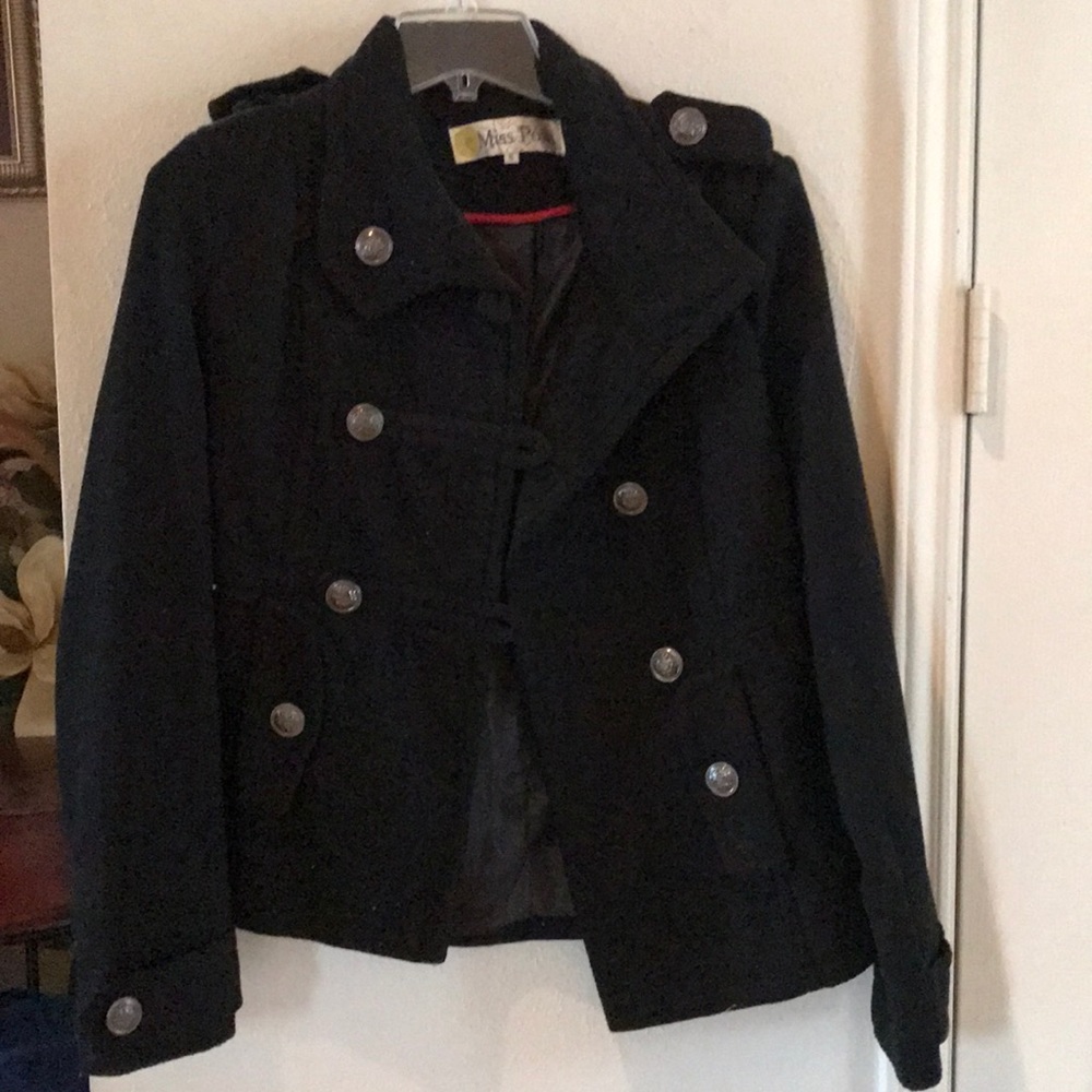black coat
